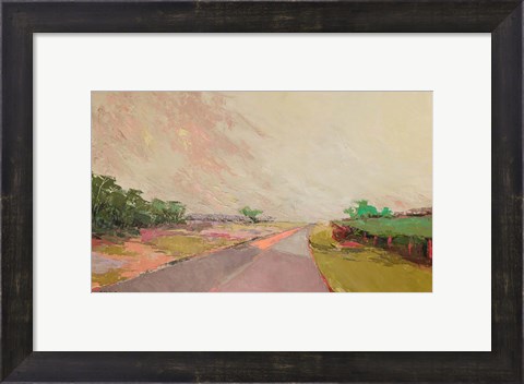 Framed Western Pampa Landscape Print