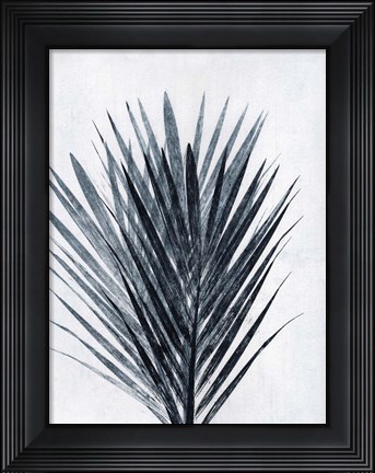 Framed Palm 2 Grey Print