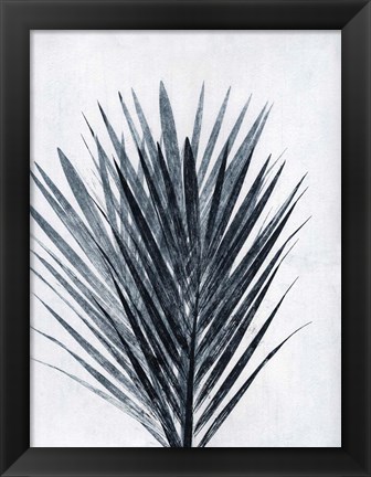 Framed Palm 2 Grey Print