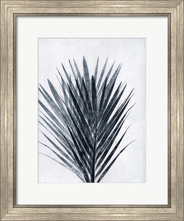 Framed Palm 2 Grey Print