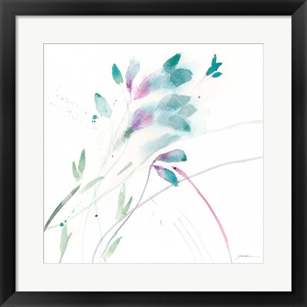 Framed Soft Blossoms Print