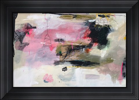 Framed Erasing The Story Print