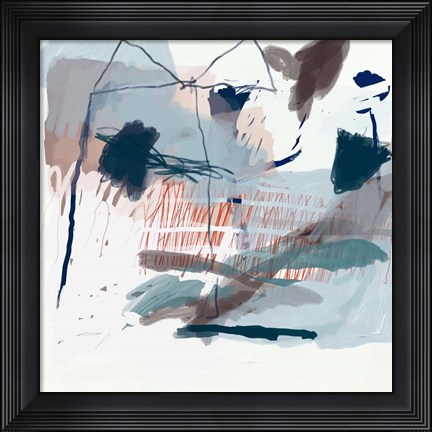 Framed Garden of the Castle Print