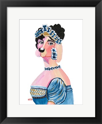 Framed Empress Josephine Bone-Aparte Print