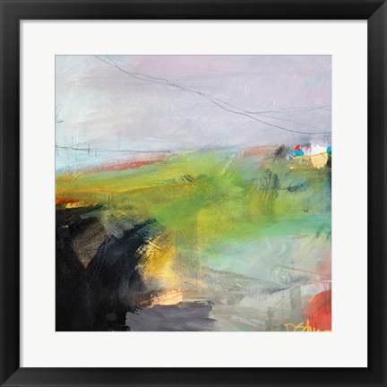 Framed Distant Fields Print