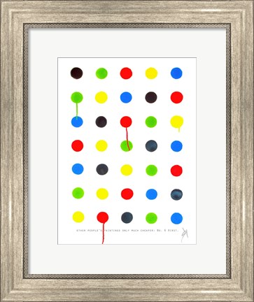 Framed Other People&#39;s Paintings Only Much Cheaper: No. 6 Hirst. Print
