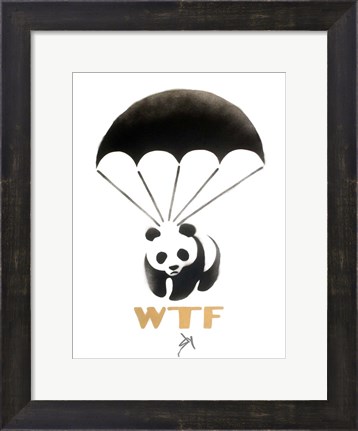 Framed WTF Print