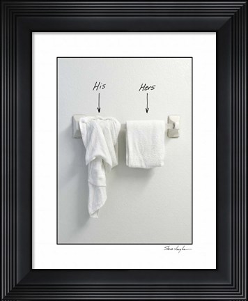 Framed His and Hers Print