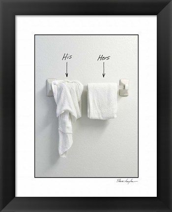 Framed His and Hers Print