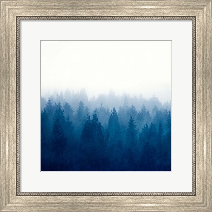Framed Heart and Soul - Foggy Forest Print