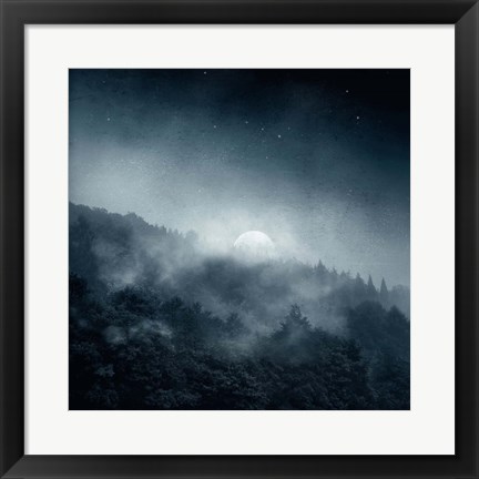 Framed Night Shadows Print