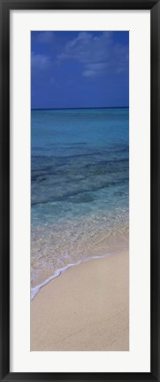 Framed Cayman Islands, Grand Cayman, Seven Mile Beach Print