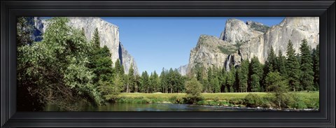 Framed Siesta Lake, Yosemite National Park Print