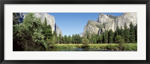 Framed Siesta Lake, Yosemite National Park Print