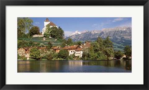 Framed Switzerland, Werdenberg Print
