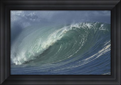 Framed Sea Wave Print