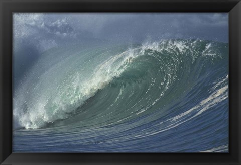 Framed Sea Wave Print