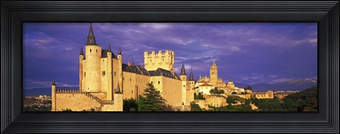Framed Alcazar Castle Segovia Spain Print