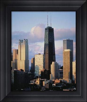 Framed John Hancock Center Chicago Print