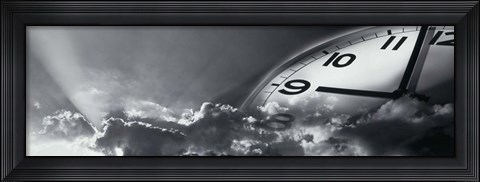 Framed Time, Conceptual, Still-Life, Collage Print