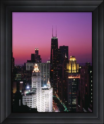 Framed Chicago Print