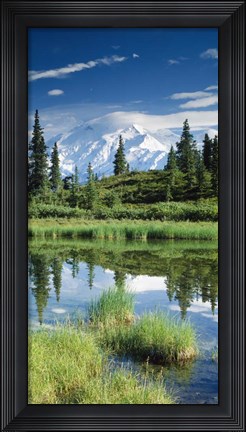 Framed Alaska, Mount McKinley Print