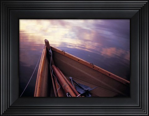 Framed Boat New England Print