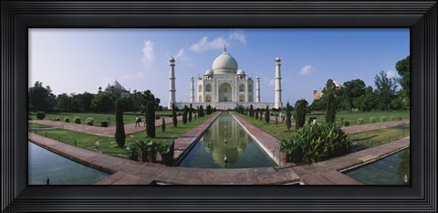 Framed Taj Mahal, Agra, Uttar Pradesh, India Print