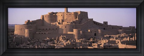 Framed View Of An Ancient Mud City, Arg-E Bam, Iran Print