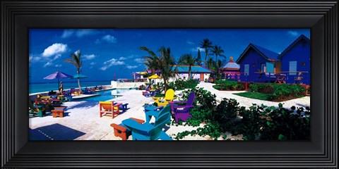Framed Resort Nassau Bahamas Print