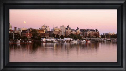 Framed Sunset Victoria British Columbia Canada Print