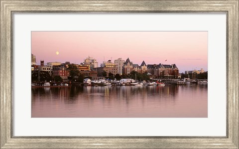 Framed Sunset Victoria British Columbia Canada Print