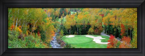 Framed New England Golf Course New England Print