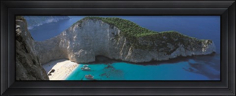 Framed Sakintos Greece Print