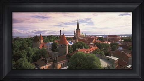 Framed Tallinn Estonia Print