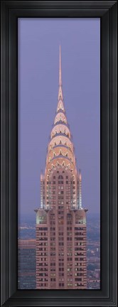 Framed Chrysler Building New York Print