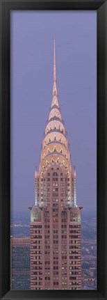 Framed Chrysler Building New York Print