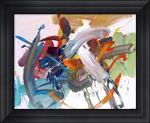 Framed Time Has Wings Print