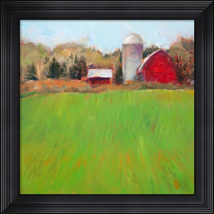 Framed Spring Green Print