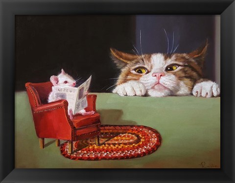 Framed Uninvited Print