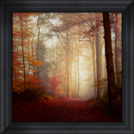 Framed Fall Hike Print