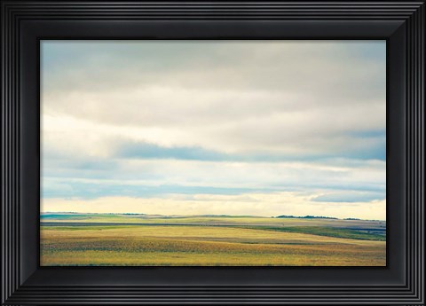 Framed Farmland Plains Print