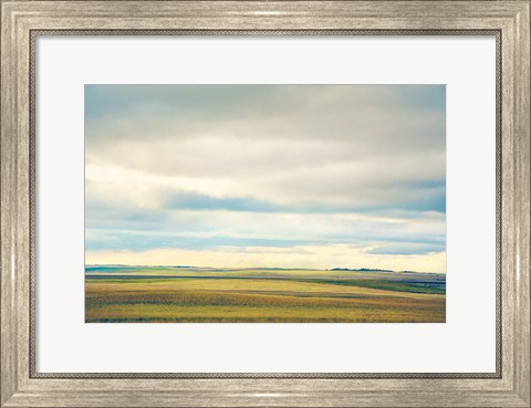 Framed Farmland Plains Print