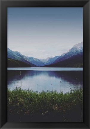 Framed Glacier Shores Print