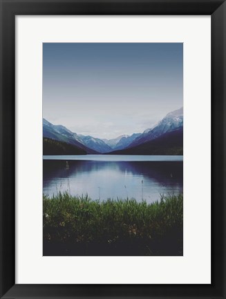 Framed Glacier Shores Print