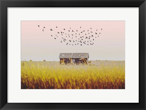 Framed Harvest Barn Print