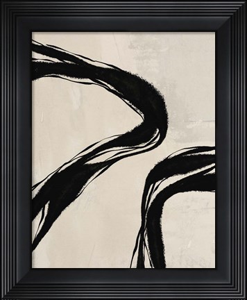 Framed Waves Print