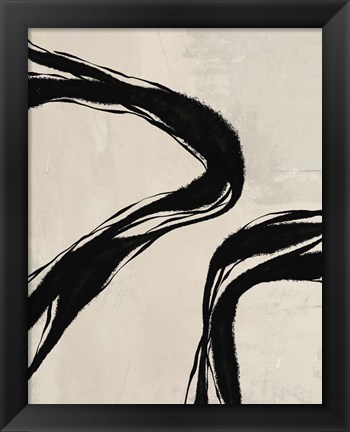 Framed Waves Print