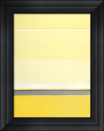 Framed Yellow Mellow Print
