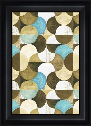 Framed Geometric II Print